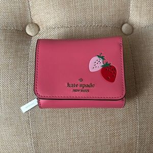 Kate spade picnic in the park SM trifold wallet